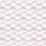 Набор двусторонней бумаги для скрапбук. 30,5 * 30,5cм 'Scandi Baby Girl', 200г / м2, 10 л., 01050 01050