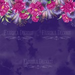 Набор двусторонней бумаги для скрапбукинга 30,5 * 30,5см 'Mind Flowers', 200г / м2, 10 л. 01065 01065