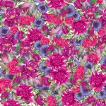Набор двусторонней бумаги для скрапбукинга 30,5 * 30,5см 'Mind Flowers', 200г / м2, 10 л. 01065 01065