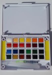 Фарби акварельні 24 кольорів з пензликом, 2000-24WC,TM Joyko 2000-24WC