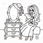Набір для творчості 'Подарункова розмальовка'+фарби Для дівчаток', РМ-35-03 РМ-35-03