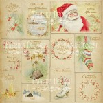 Набор двусторонней бумаги для скрапбукинга 30,5 * 30,5см 'Awaiting Christmas '200г / м2, 10 л., Набор двустороннего бумаги для скрапбукинга 30,5 * 30,5см 'Awaiting Christmas '200г / м2, 10 л., 01078 01078