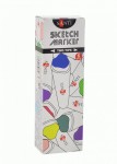 Маркер 'SANTI sketch' SM-49, двусторонний, карамель, 390540 390540