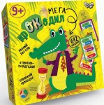 Игра настольная викторина 'Мега-крокодил' укр., CROC-03-01U, Danko Toys CROC-03-01U