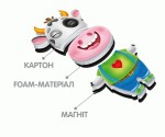 Магнитная игра 'Эмоции', VТ5422-05 (укр.), Vladi Toys VТ5422-05