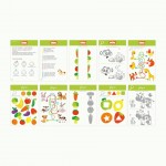 Пазл и игра 2-3 элементы 'Кто живет на ферме', 10 карточек, 200107, Dodo Toys 200107