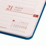 Щотижневик датований, 10*15см, Leo Planner 'Tiffany' м’який, 128стор., жовто-блакитний, 252465 252465