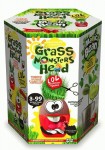 Набір для креативної творчості 'Grass Monsters Head'  укр., GMH-01-08U. Danko Toys GMH-01-08U