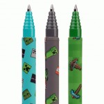 Ручка гелева YES пиши-стирай 'Minecraft' 0,5 мм., синя, 420378 420378
