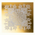 Розмальовка SANTI золота антистрес 'Mandala', 24 аркуші, 742952 742952