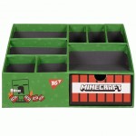 Органайзер настільний, YES 'Minecraft' 8 відділень, картон, 708221