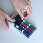 Набір маркерів 4 кольори, Whiteboard Comfort Grip, 2 мм., 2552-40-А, AXENT 2552-40-А