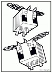 Розмальовка А4 Yes 'Minecraft' з наліпками, 8 стор., 743221 743221
