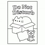 Розмальовка А4 Yes 'Pusheen' з наліпками, 8 стор., 743229 743229