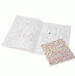 Розмальовка А4 1Вересня 'Єдинороги' зі стразами, 12 стор., 743370 743370