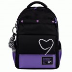 Рюкзак шкільний YES TS-48 Purple Hearts, 559923 559923