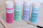 Краски акриловые художественные (поштучно) Satin Acrylic Paint 59мл. Martha Stewart