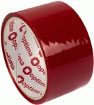 Стрічка клеюча пакувальна червона, 48мм., О45304-03 О45304-03