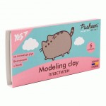 Пластилін YES 6 кольорів 'Pusheen', 540608 540608