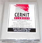 Пластик 'CERNIT-GLAMUR' срібний 62гр.123 