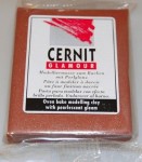 Пластик 'CERNIT-GLAMUR' коричневий 62гр.116