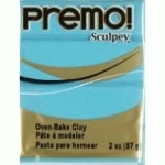 Пластика Sculpey Premo, 57гр, Бирюзовая 5505