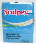 Пластика Sculpey III 57гр, Бірюзова 505