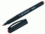 Маркер CD-Liner 4606, ergoline 1мм. красный, Centropen 4606