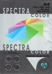 Папір кольоровий А4/80gsm. (100) темний, Black чорний, 401 Spektra Color 401