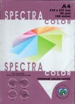Бумага цветная А4/80gsm. (100) темный, Raspberry черно-смородиновый, 44А Spektra Color 44A