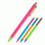 Ручка масляна автоматична 0.7мм, REPORTER COLOR, синя, АВ1069-02-А, AXENT АВ1069-02-А