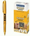 Маркер Gold 2690 1,5-3мм. золотой, Centropen 2690