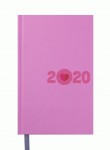 Щоденник датований 2020 CRAYON, А6, 336 стр., рожевий, ВМ.2573-10 ВМ.2573-10