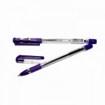 Ручка масляна Hiper Fine Tip 0.7мм, колір стрижня фіолетовий, HO-111 HO-111