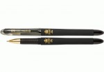 Ручка гелевая CROWN, черная/синяя, 0.5мм, О15679 О15679
