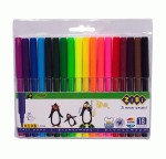 Фломастери на водній основі, 18 кольорів, KIDS Line, ZB.2803 ZB.2803