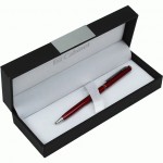 Ручка шариковая Cabinet 'Canoe' корпус красный с серебристым, пишет синим O15964-03 O15964-03