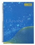 Зошит для нотаток А4, 96 арк, пружина, кл., тв. лам. палітурка, BM.2432 BM.2432