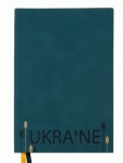 Щоденник А5 дата Leo Planner 'Ukraine' м’який, 368 стор., синій, 252491 252491
