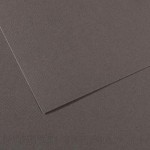Бумага CANSON Mi-Teintes, 160g, 50x65, №345 Dark gray №345