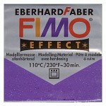 Пластика 'FIMO Effect', глітер фіолетовий 602. 56г 602