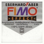 Пластика 'FIMO Effect', глитер белый, 56г 052