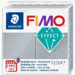 Пластика 'FIMO Effect', металік срібний, 57г 8020-81