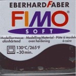 Пластика 'FIMO Soft' STAEDTLER чорний 009 56гр. 009