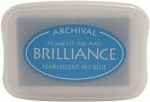 Чорнило для штампування та ембосінгу  'Brilliance' Pearlescent Sky Blue