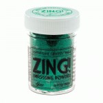 Пудра для ембосінгу 'Zing Embossing Powder-Gliter Finish', зелений 