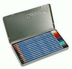Набір акварельних олівців Marino Cretacolor 12шт. мет. коробка 24012