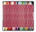 Набір кольорових олівців Karmina Cretacolor 24шт. мет. коробка 27024