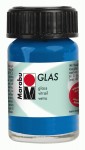 Краска витражная на водной основе, глянцевая 'Marabu' Glas, 055, ультрамарин, 15мл 055