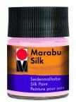Фарба для розпису шовку на водній основі (акриловий батік) 'Marabu' 236, рожева світла, 50мл 178005236